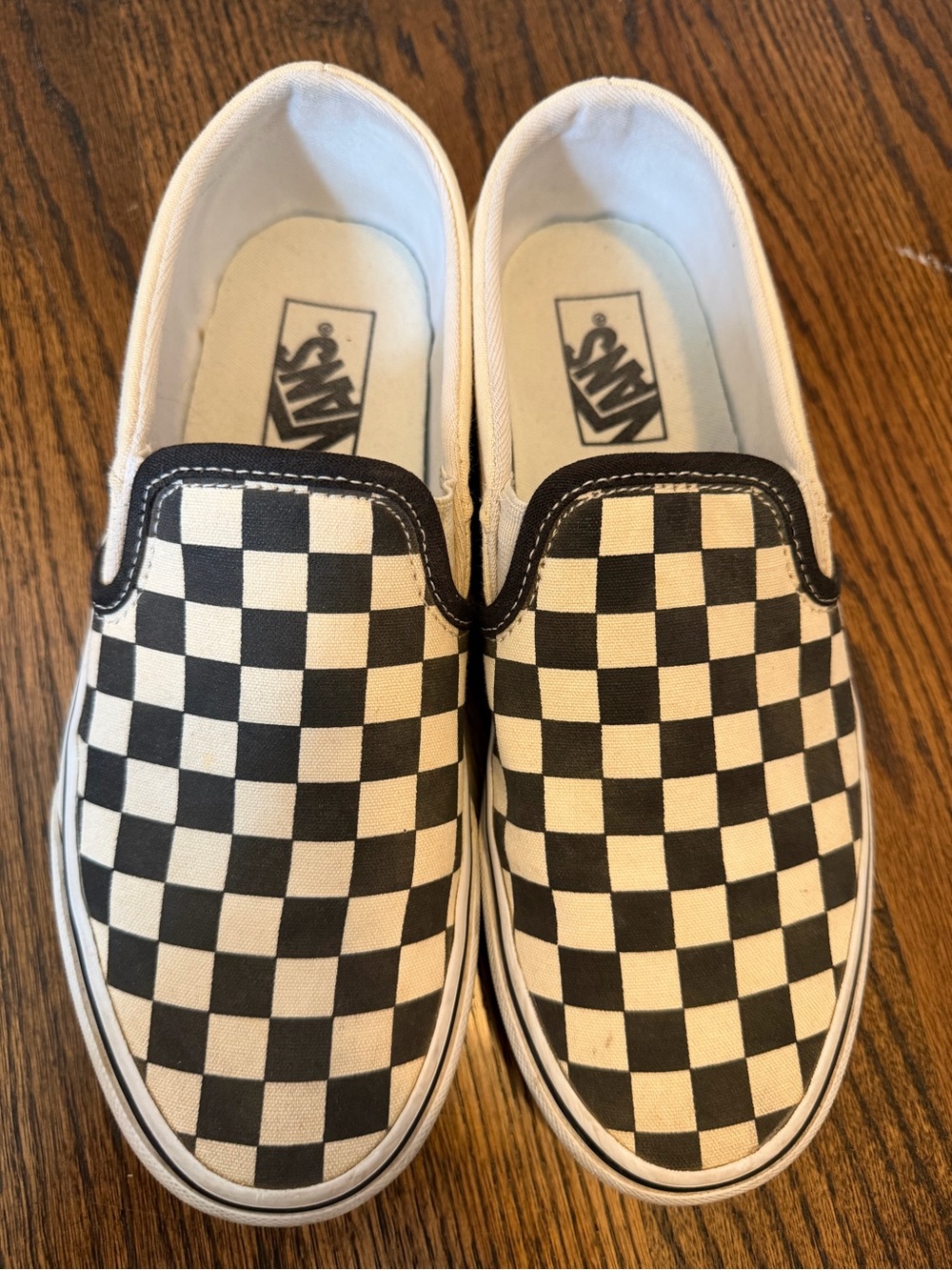 Womens checkered vans